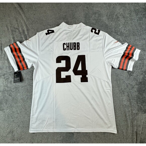 Cleveland Browns Nick Chubb 24 Jersey Mens XXXL Football On Field Nike Dri-FIT - Picture 1 of 14